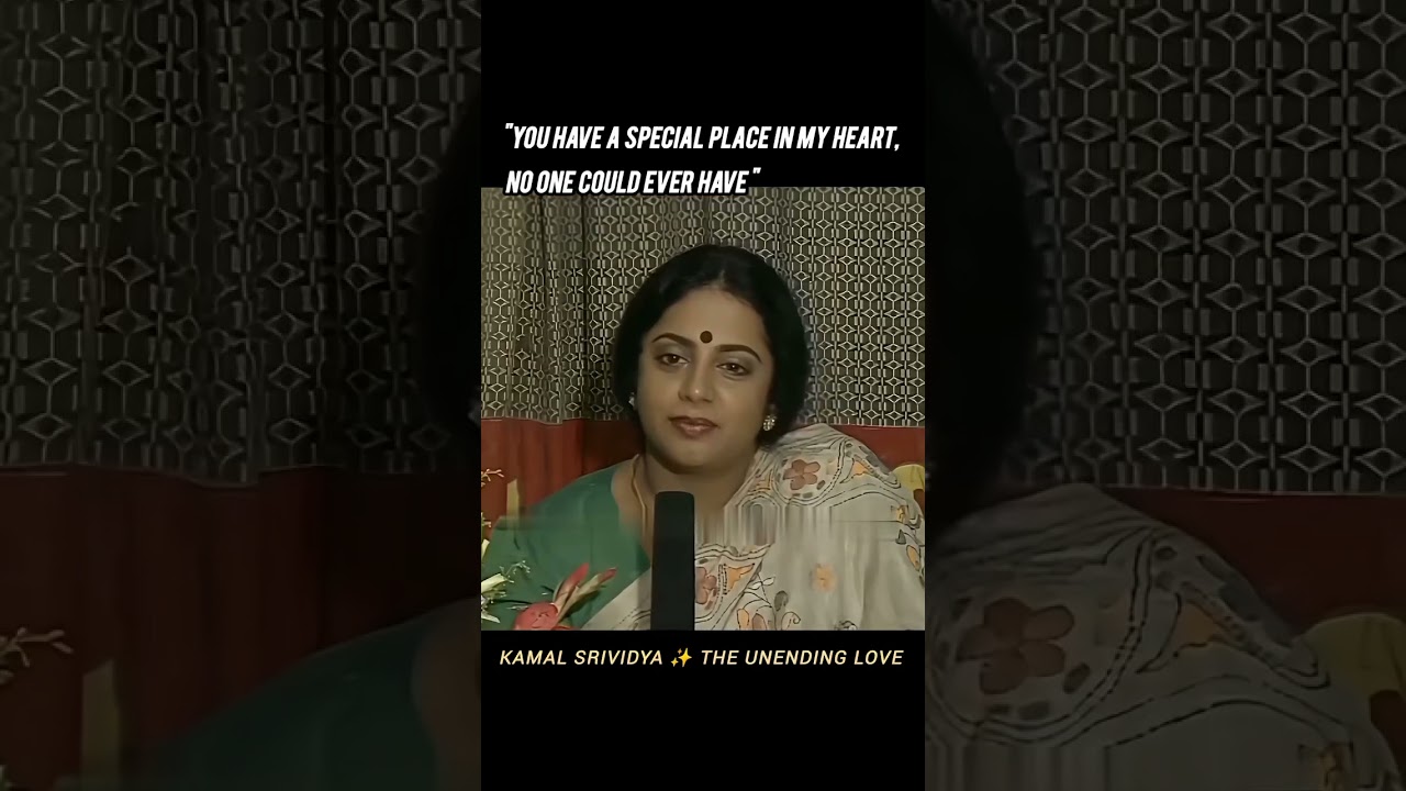 Srividya and Kamal haasan &hearts;️ #love #srividhya #kamalhaasan #arrahman #srividyakamalhassan