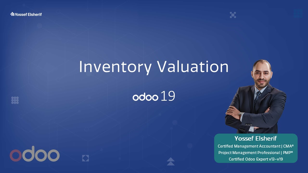 Odoo 19 Inventory Valuation - تقييم المخزون في اودو 19