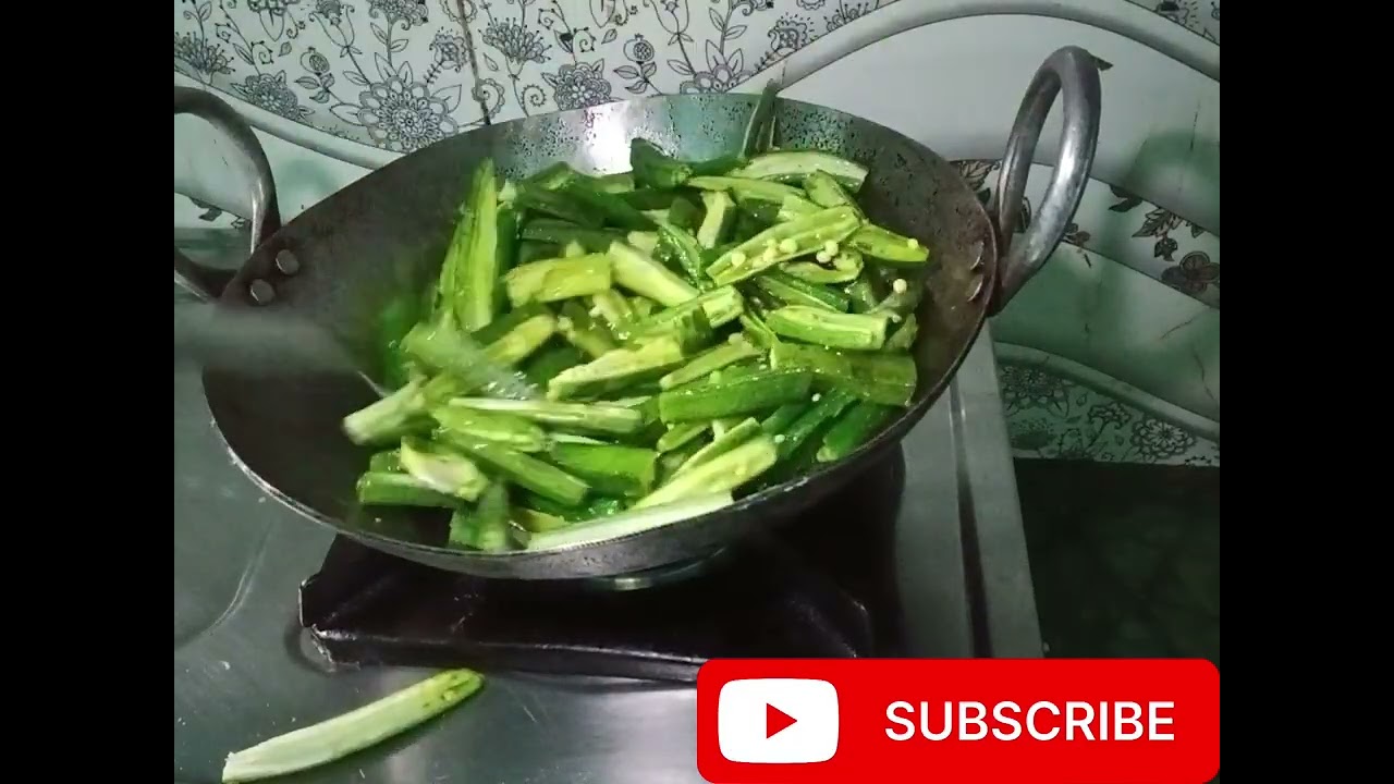 Indian bhindi fry French 🧑‍🍳