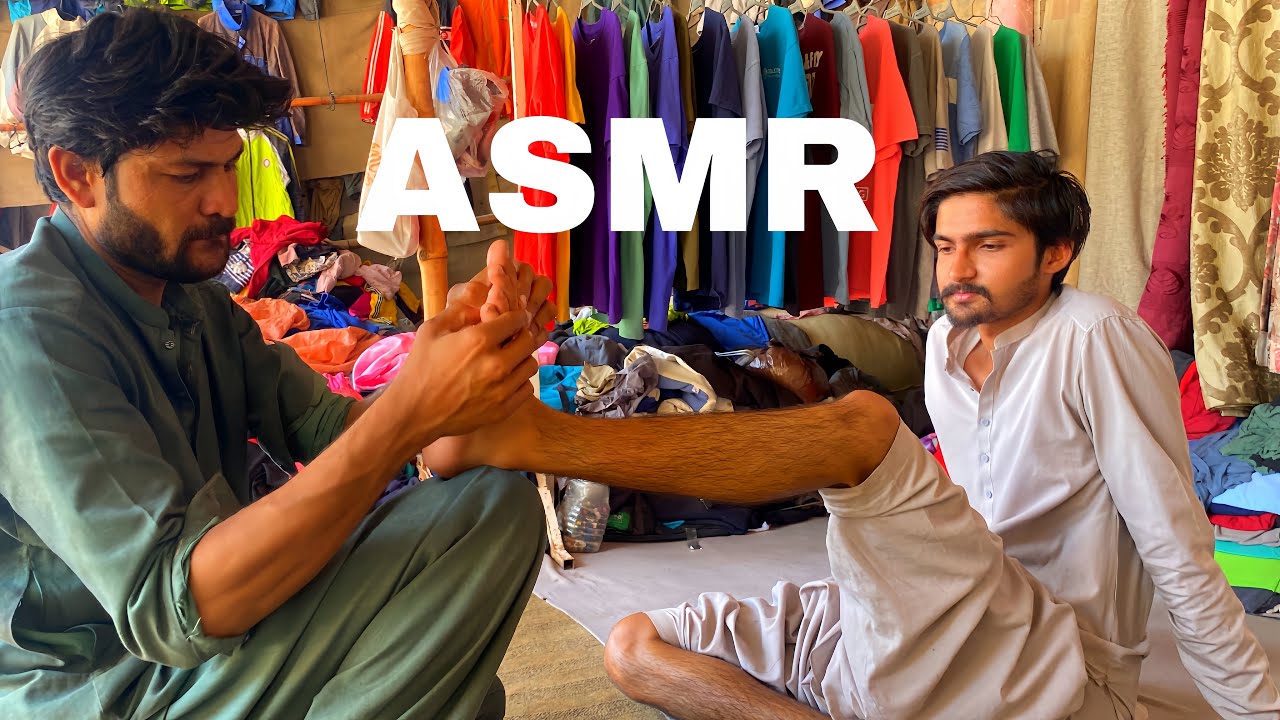 ASMR POWER FULL FOOT AND LEG MASSAGE SATISFIED CLIENT #asmr #relax #footmassage 12 March 2026