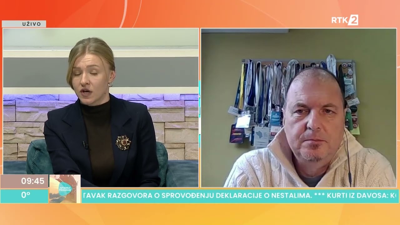 Miodrag Milićević   Izvr&scaron;ni direktor NVO Aktiv, aktuelne političke teme 22.01.2026