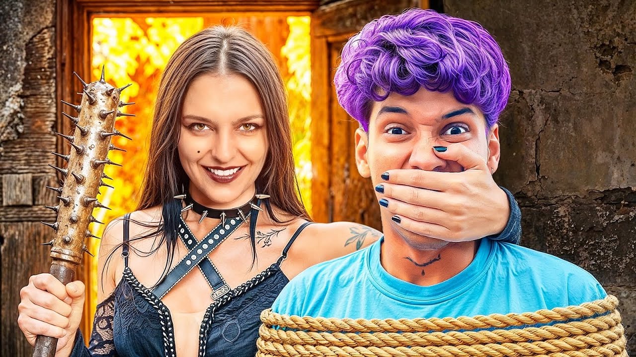 FUI SEQUESTRADO PELA MINHA NAMORADA GÓTICA DA DARK WEB!