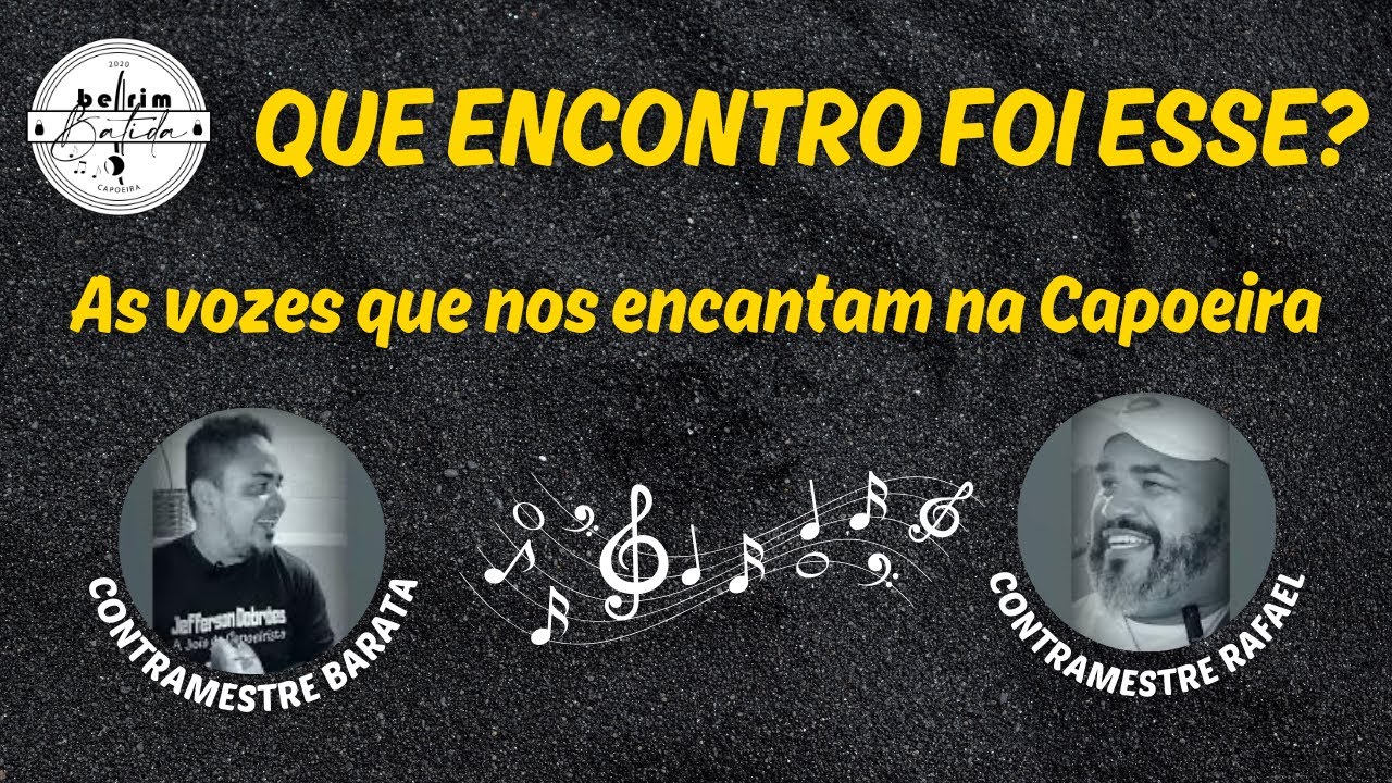 Os cantadores que nos encantam na Capoeira | Contramestre Barata e Contramestre Rafael 🎶 #berimbau