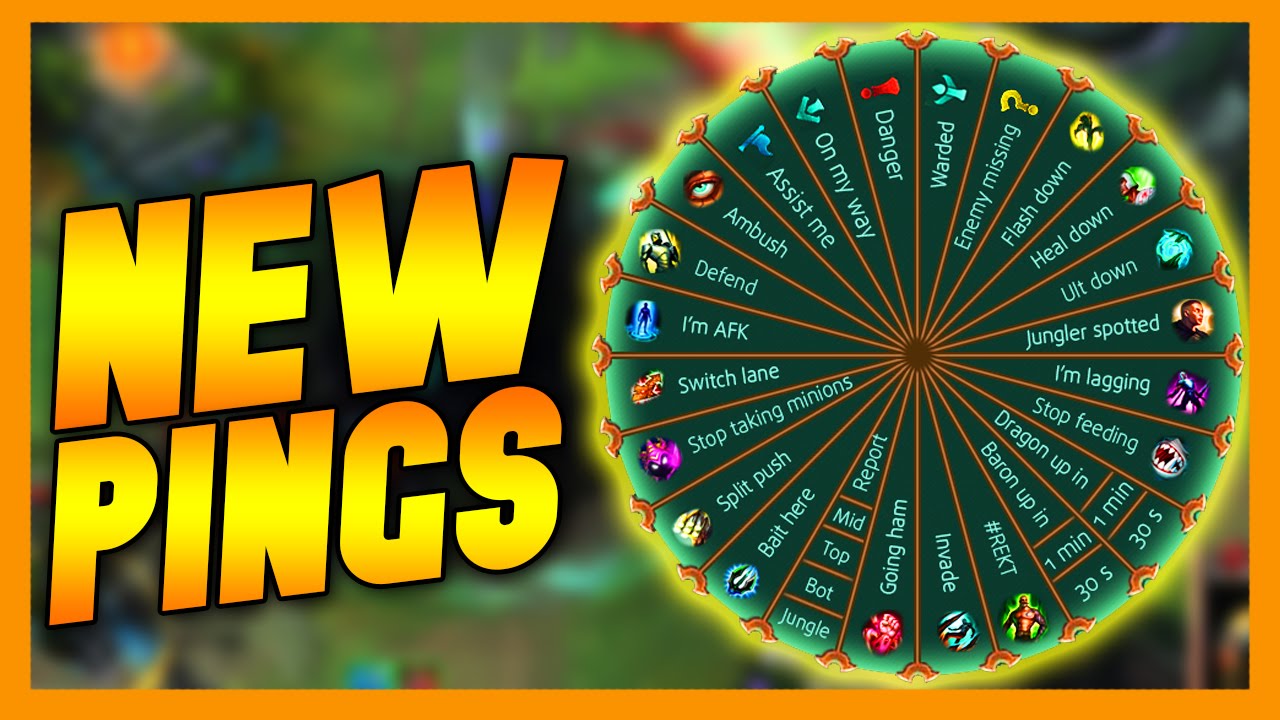 NEW PINGS - League of Legends
