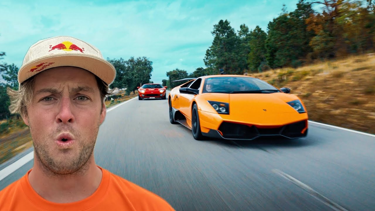 DRIVING A RARE MURCIELAGO SV ON A THOUSAND KILOMETRE ROAD TRIP!! 