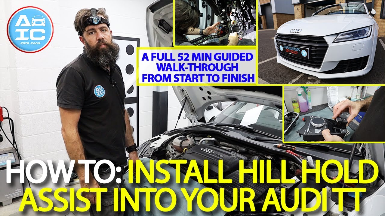 How To: Install Hill Hold Assist into an Audi TT Mk3 (8S)