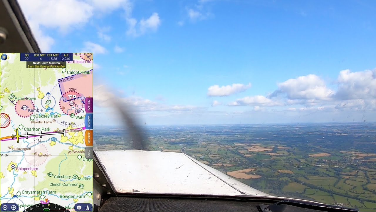 Bristol To Oxford Flight Vlog | SkyDemon In Flight