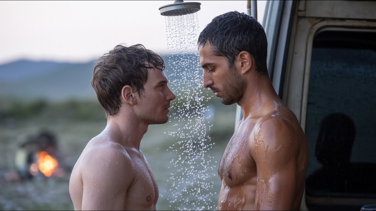 Mon ami m’a montré la douche du camping-car — puis m’y a rejoint sans dire un mot