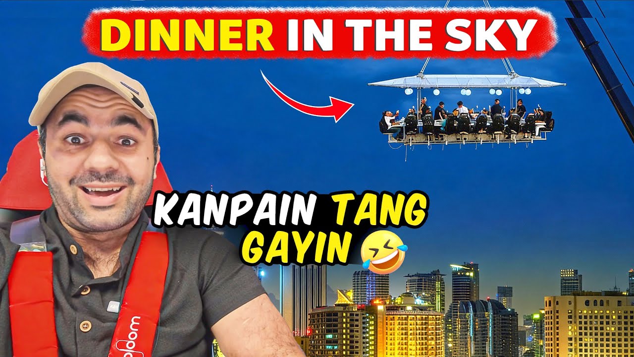 Dinner in the Sky  ! Kuala Lumpur's Must-Do Sky Dining Experience