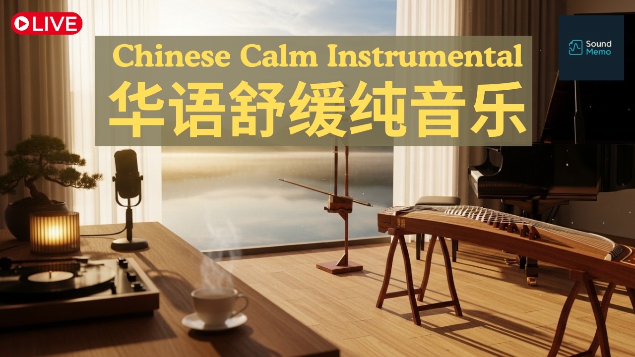 🎧 Chinese Instrumental LIVE Radio  | 华语纯音乐电台 · Relaxing Guzheng, Piano & Erhu