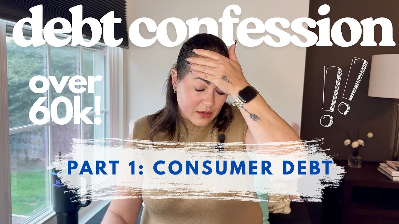 Debt Confession Part 1 - Breakdown over $60,000 of my Consumer Debt with me - Pay off Journey