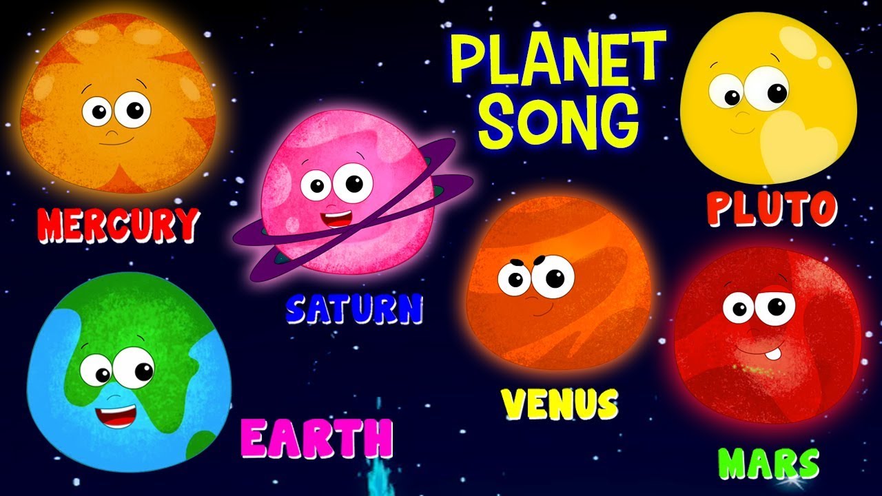 chanson des planète | système solaire chanson | Planet Song | Preschool Française - chansons de bébé