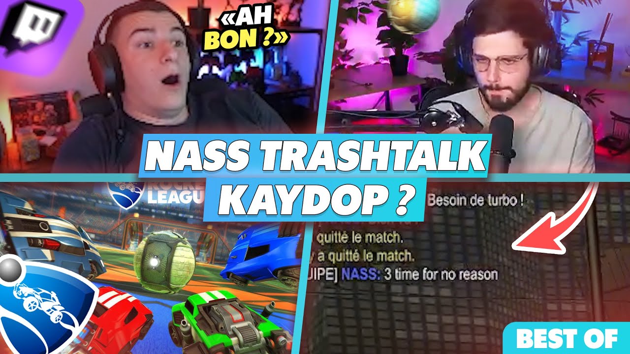 NASS TRASHTALK KAYDOP ET SE RATTRAPE, IL R&Eacute;AGIT - Best of RL FR #555 R&eacute;actions