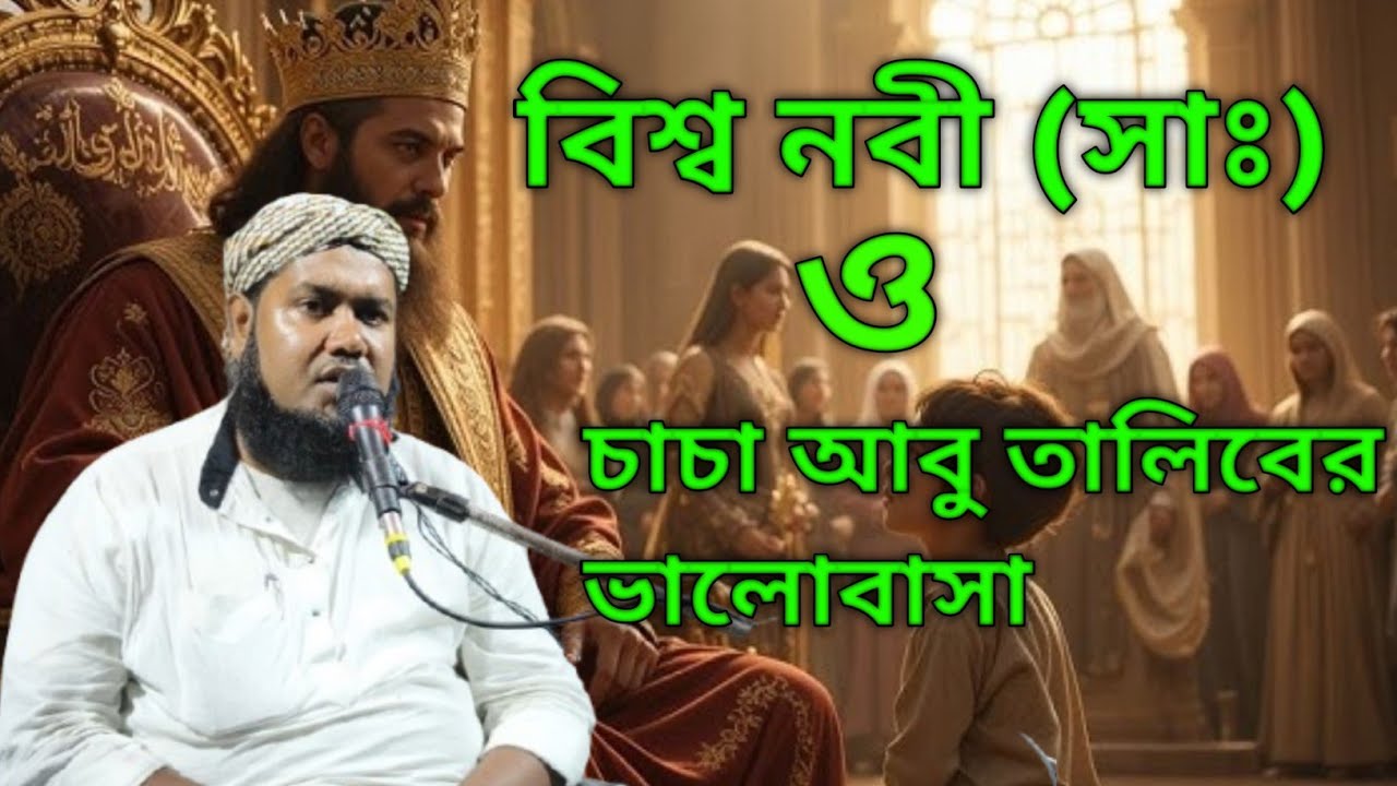 প্রখ্যাত মাওলানা ইউসুফ সাহেব ||2025জালসা|| হযরত মুহাম্মদ (সাঃ) ও চাচা আবু তালিবের ভালোবাসা 