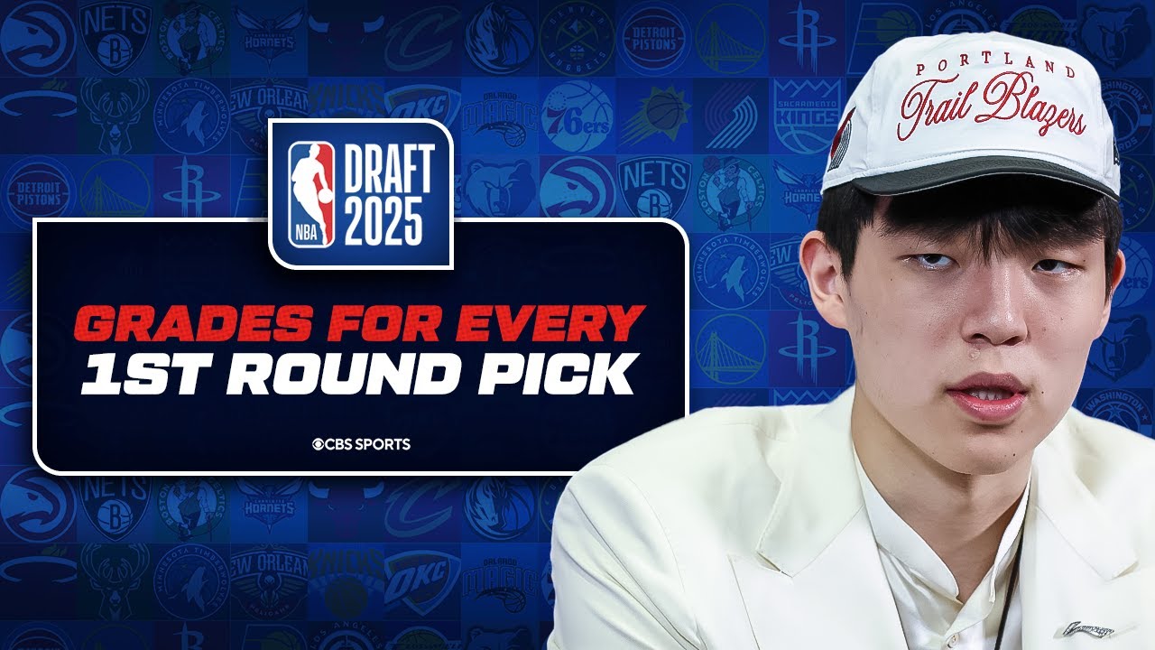 Grades for EVERY First Round Pick from the 2025 NBA Draft