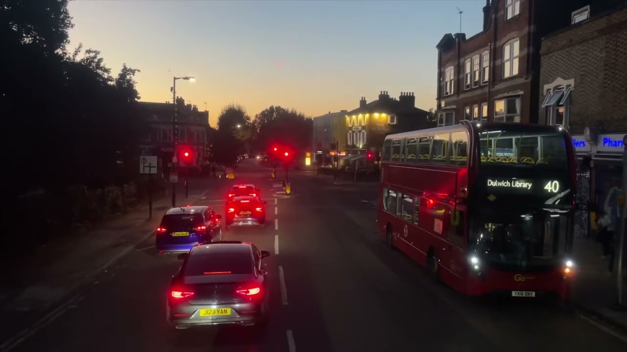 *DIVERSION* Full Route Visual - Route 185 - Lewisham Station to Victoria - EH127 (SN66 WPA)