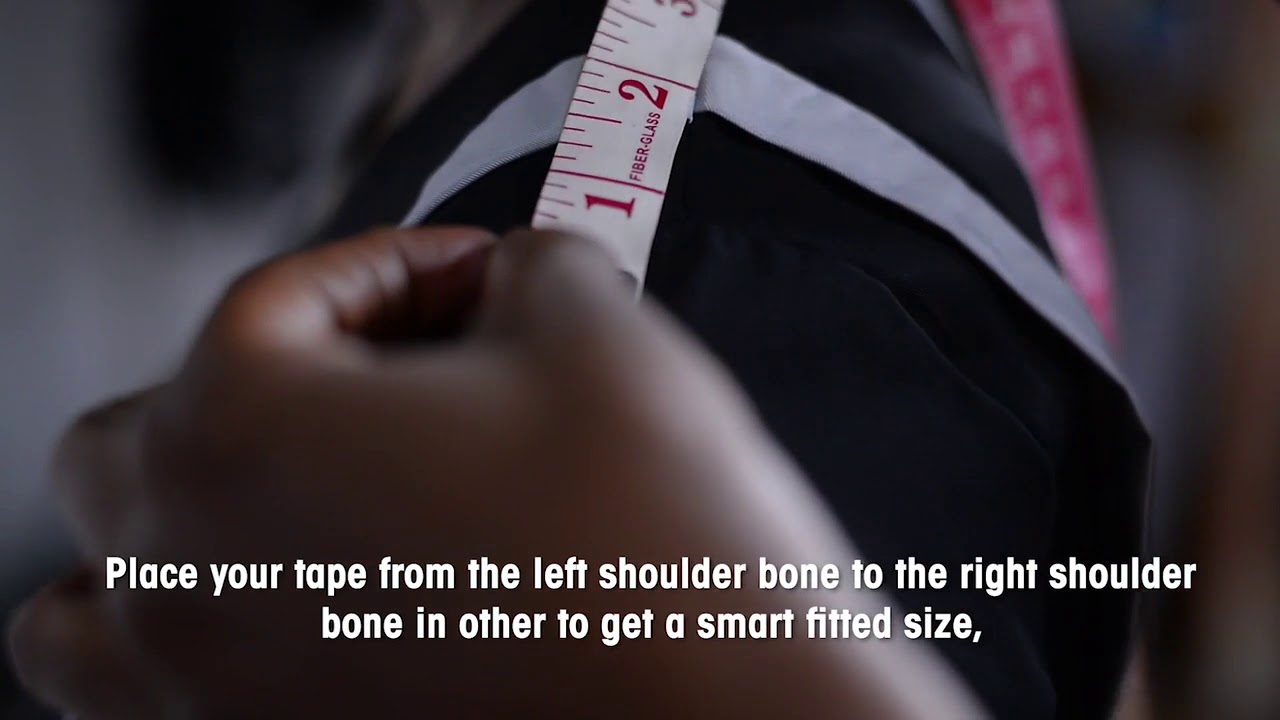Female suit measurement guide