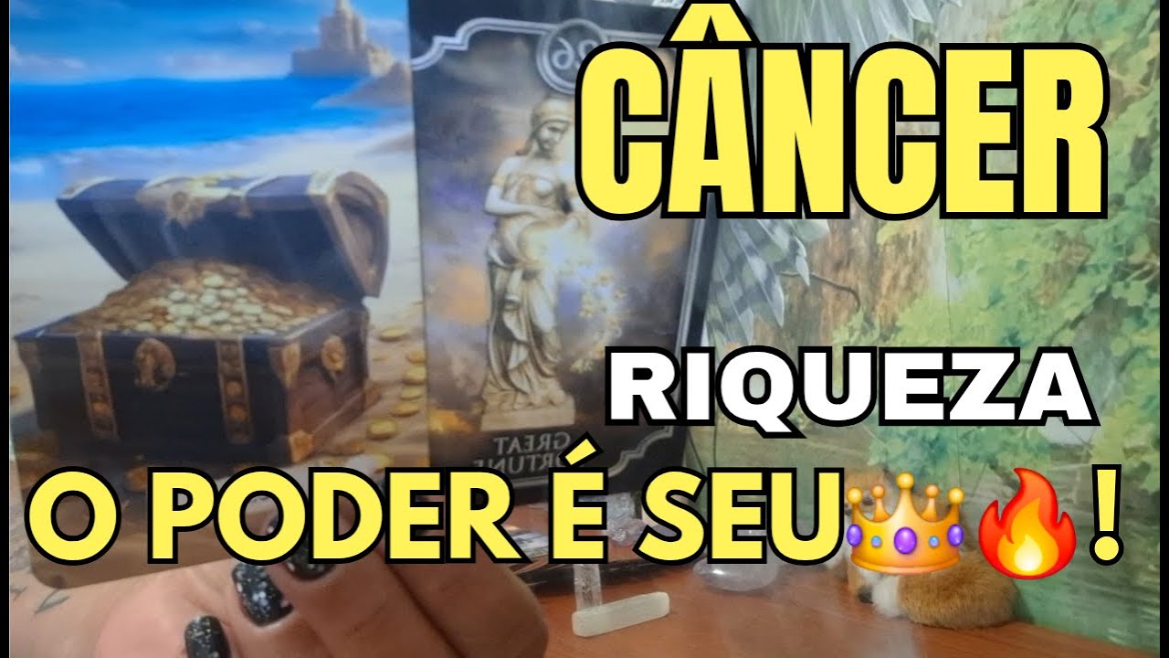 CÂNCER 👑VOCÊ REASSUME O CONTROLE!🔥O PODER VOLTA PARA AS SUAS MÃOS 🌟👑🔥