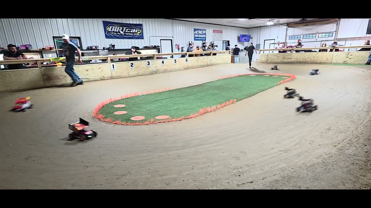 Losi Sprint (A-Main) #ovalracing 