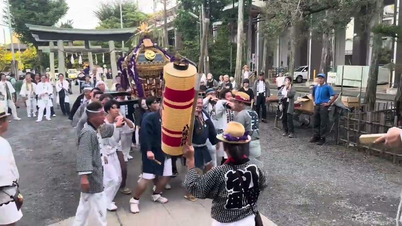 2025年9月14日多摩市乞田八幡神社例大祭