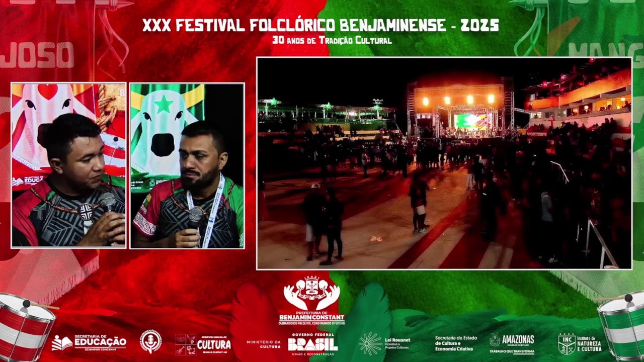 XXX Festival Folclórico Benjaminense - 1ª Noite(02.08.2025)