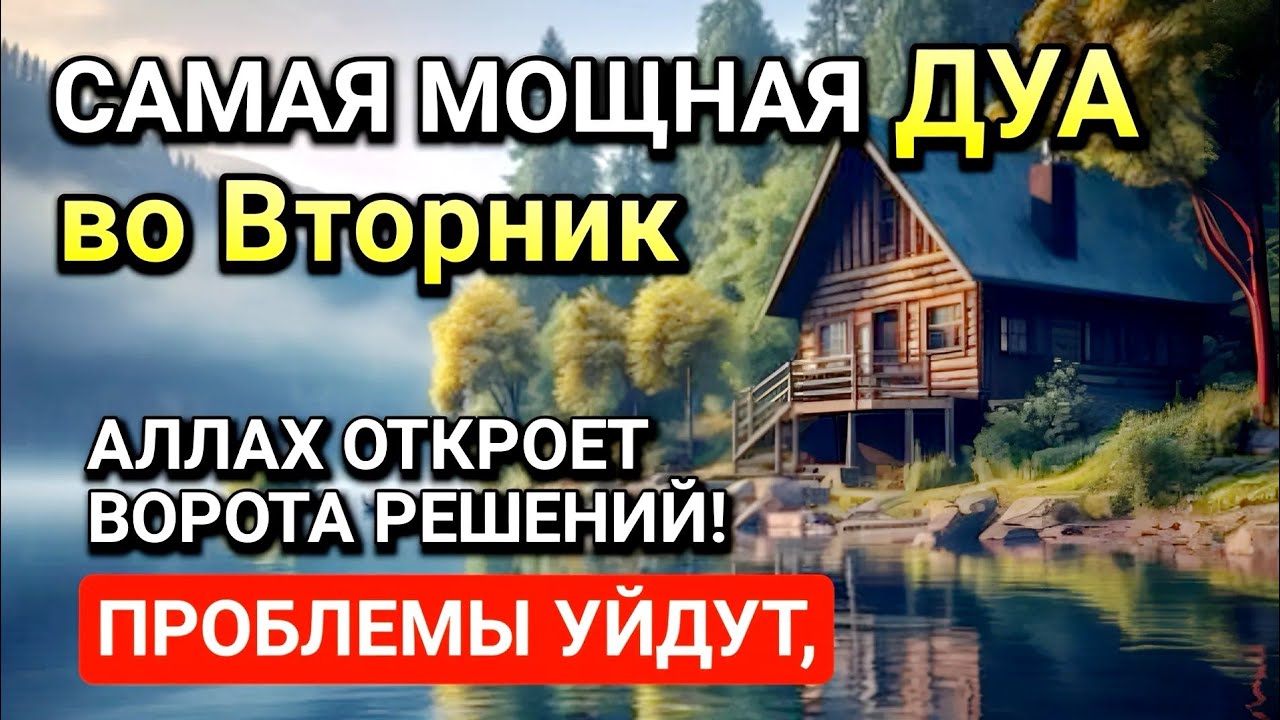 Самая сильная дуа во Вторник! Ризк, богатство, успех, счастье!