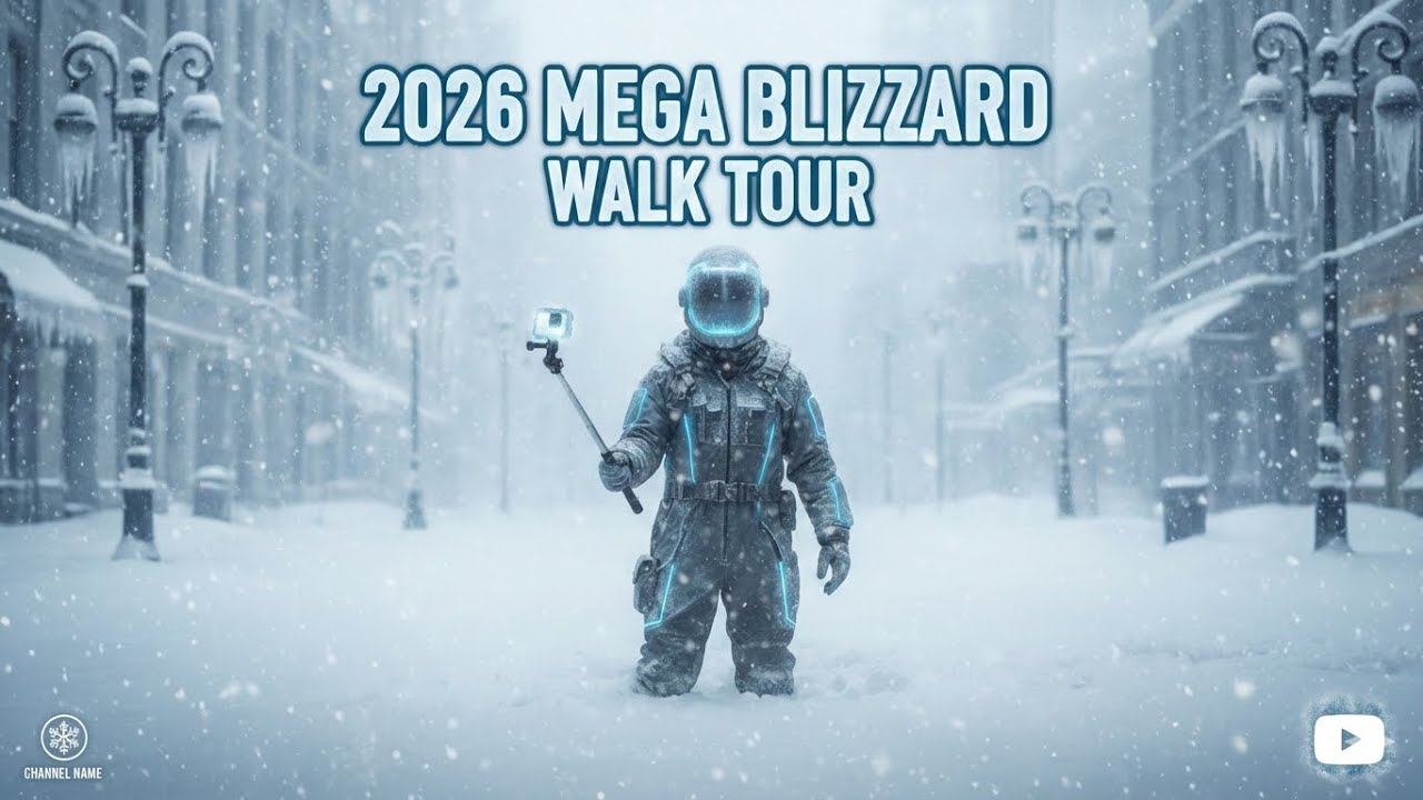 ❄️🗽NYC’s Biggest Blizzard 2026 Walk Tour #nycblizzard 