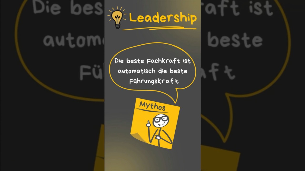 Beste Fachkraft automatisch beste F&uuml;hrungskraft?