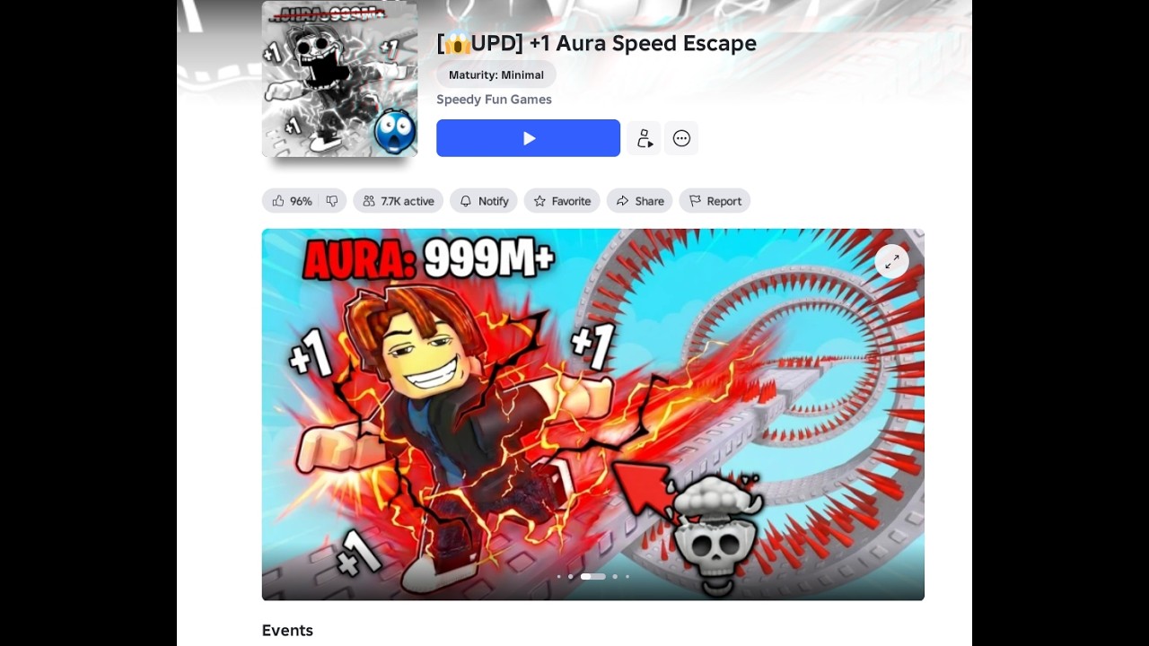 playing aura speed escape