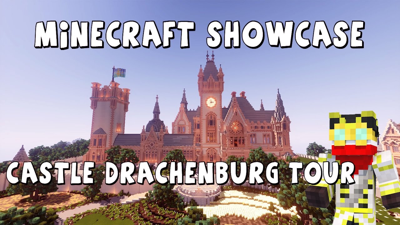 Minecraft-Epic Traditional castle tour (pt.1)