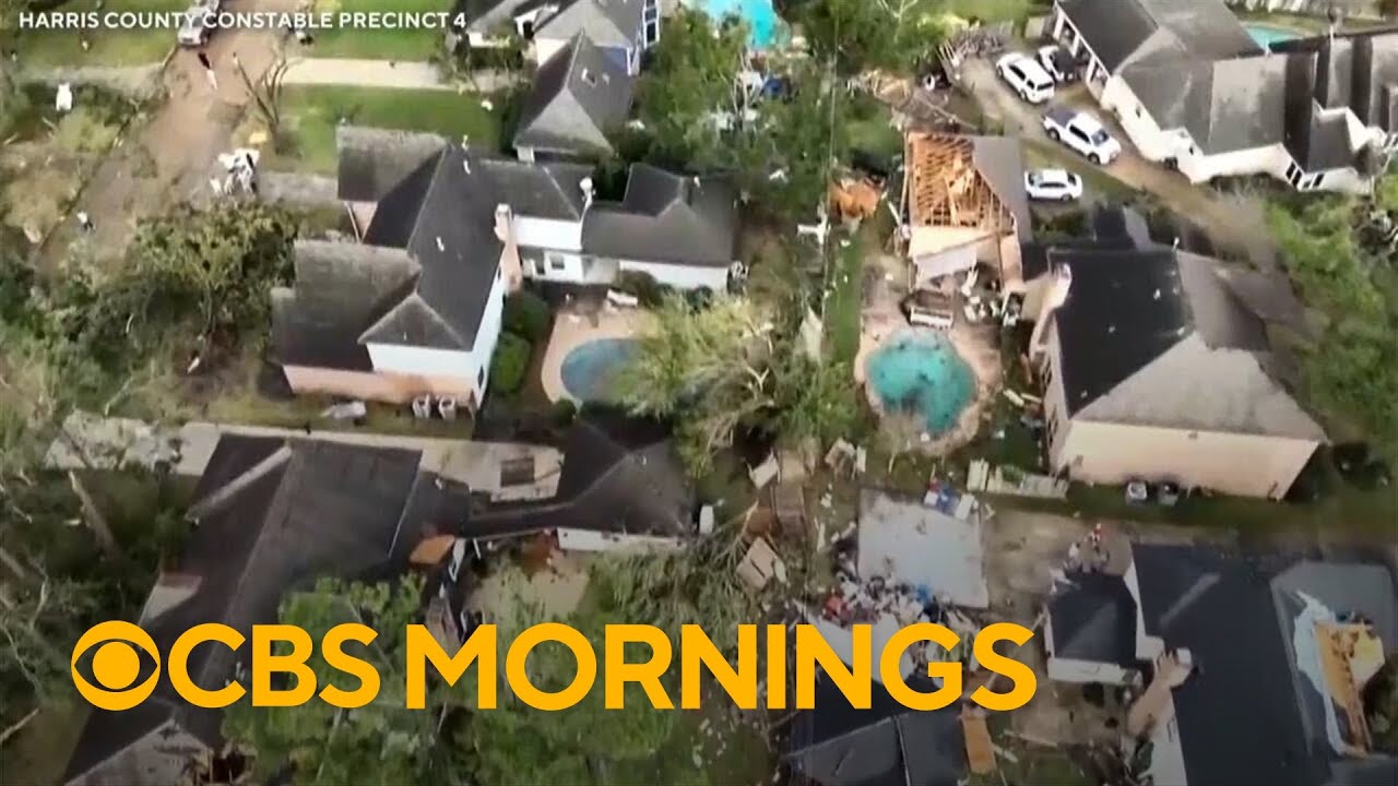 Tornado rips through Houston area, damaging over 100 homes and buildings
