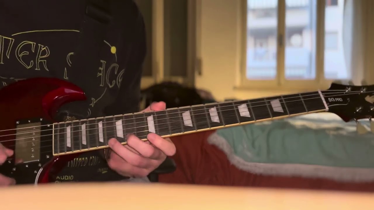 Frank Zappa - Montana (guitar solo cover)