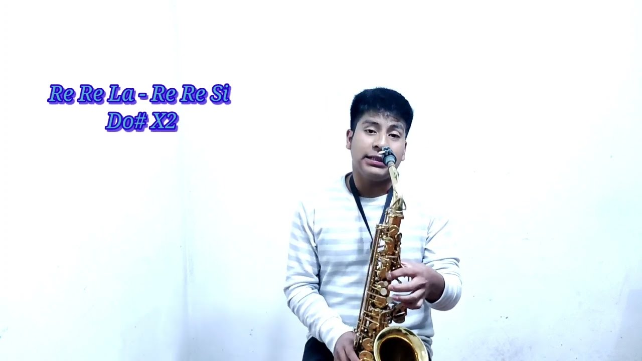 Bienvenido Espíritu Santo Jacobo Reynoso Tutorial saxofón