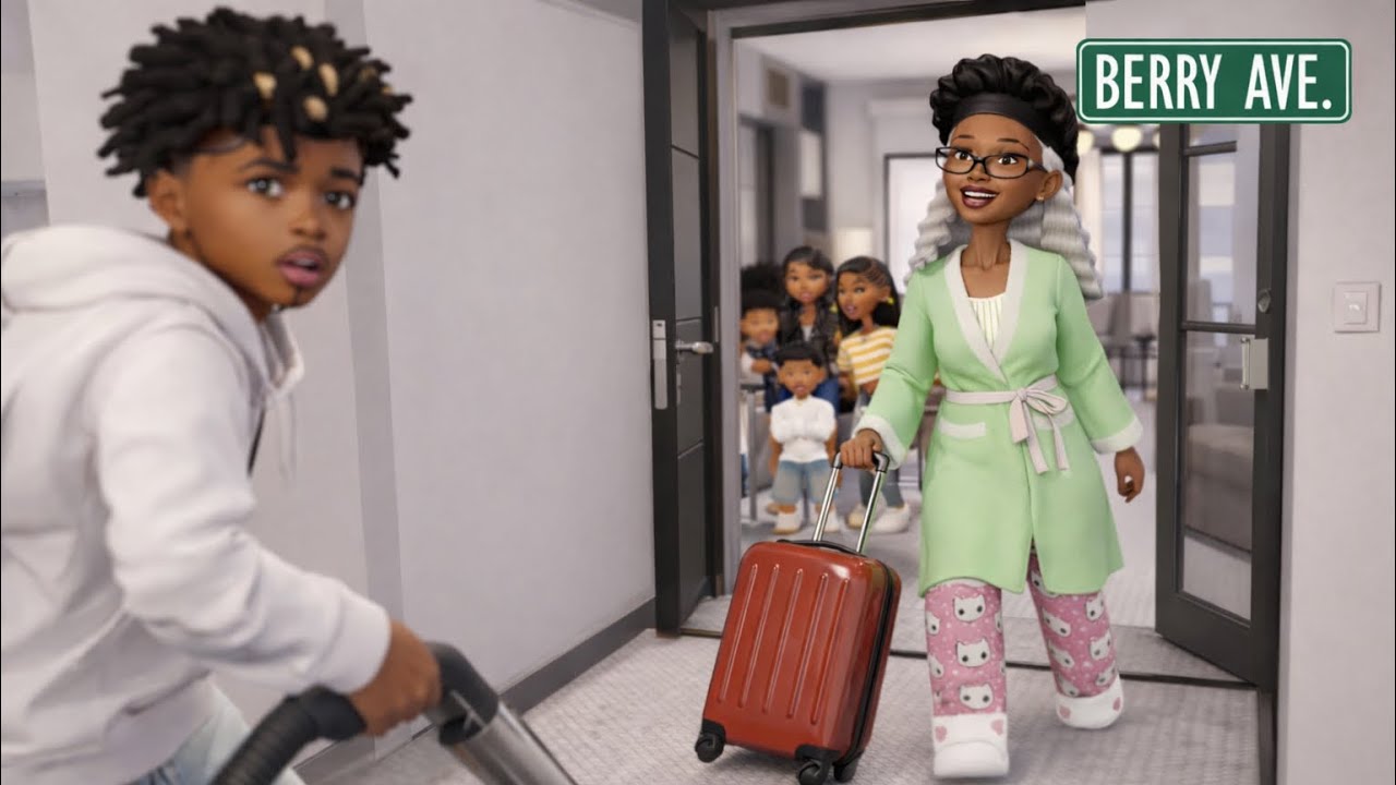 GRANDMA Loretta Came To Visit!! *HUGE Family FIGHT??!* Berry Avenue Family Roleplay