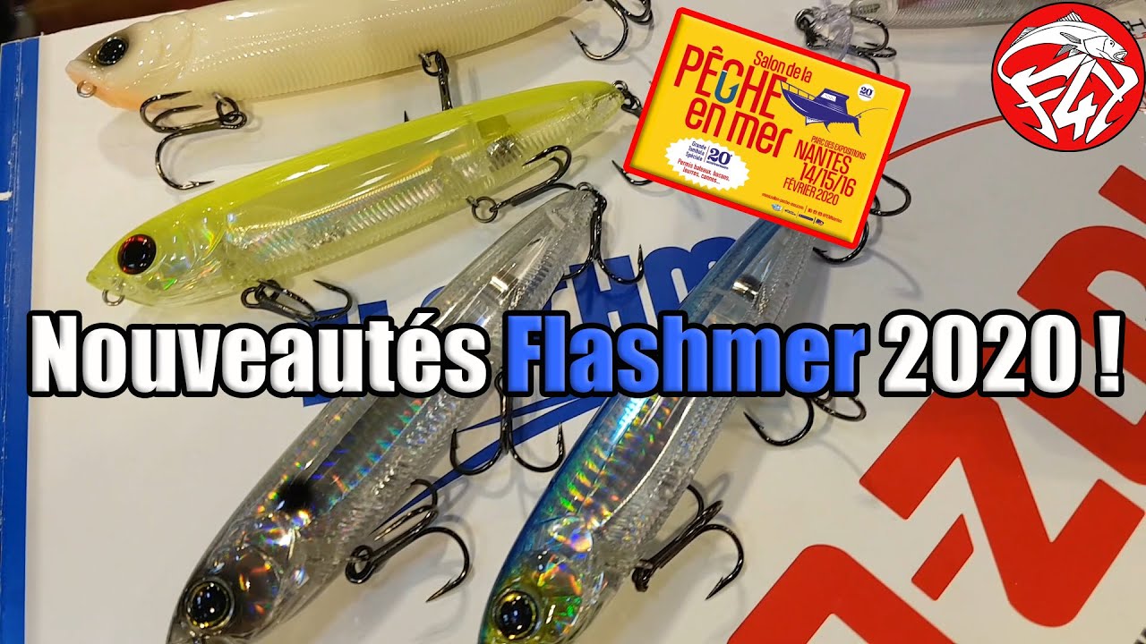 SALON NANTES 2020 : NOUVEAUTÉS FLASHMER , Yo-Zuri 3DR PENCIL PROP ET Yo--Zuri 3DR PENCIL 125