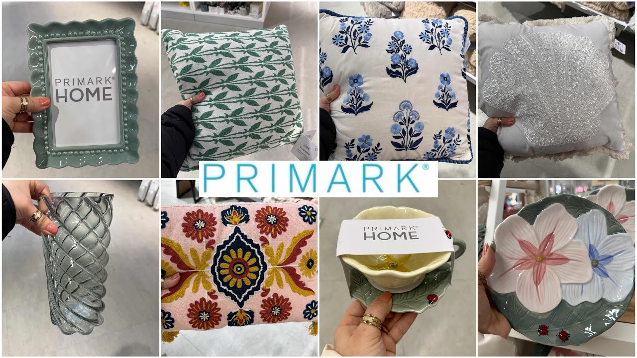 Primark home decor new collection / April 2025