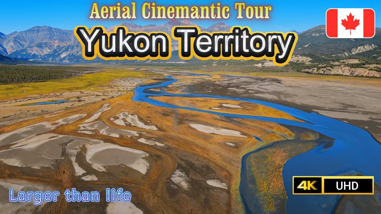 Yukon Canada Drone 4k