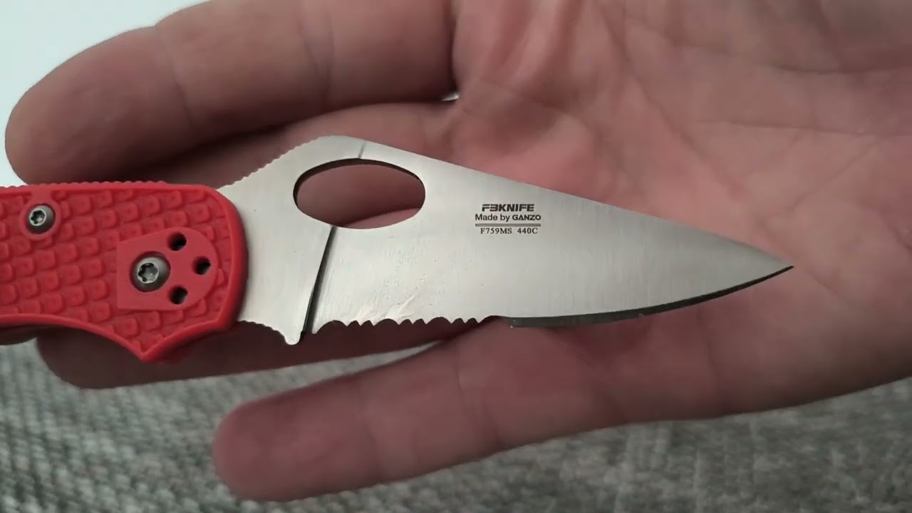 Czy to Spyderco,czy jeszcze Ganzo? Nowa odsłona znanego noża Ganzo Firebird F759MS-OR.#Unboxing.