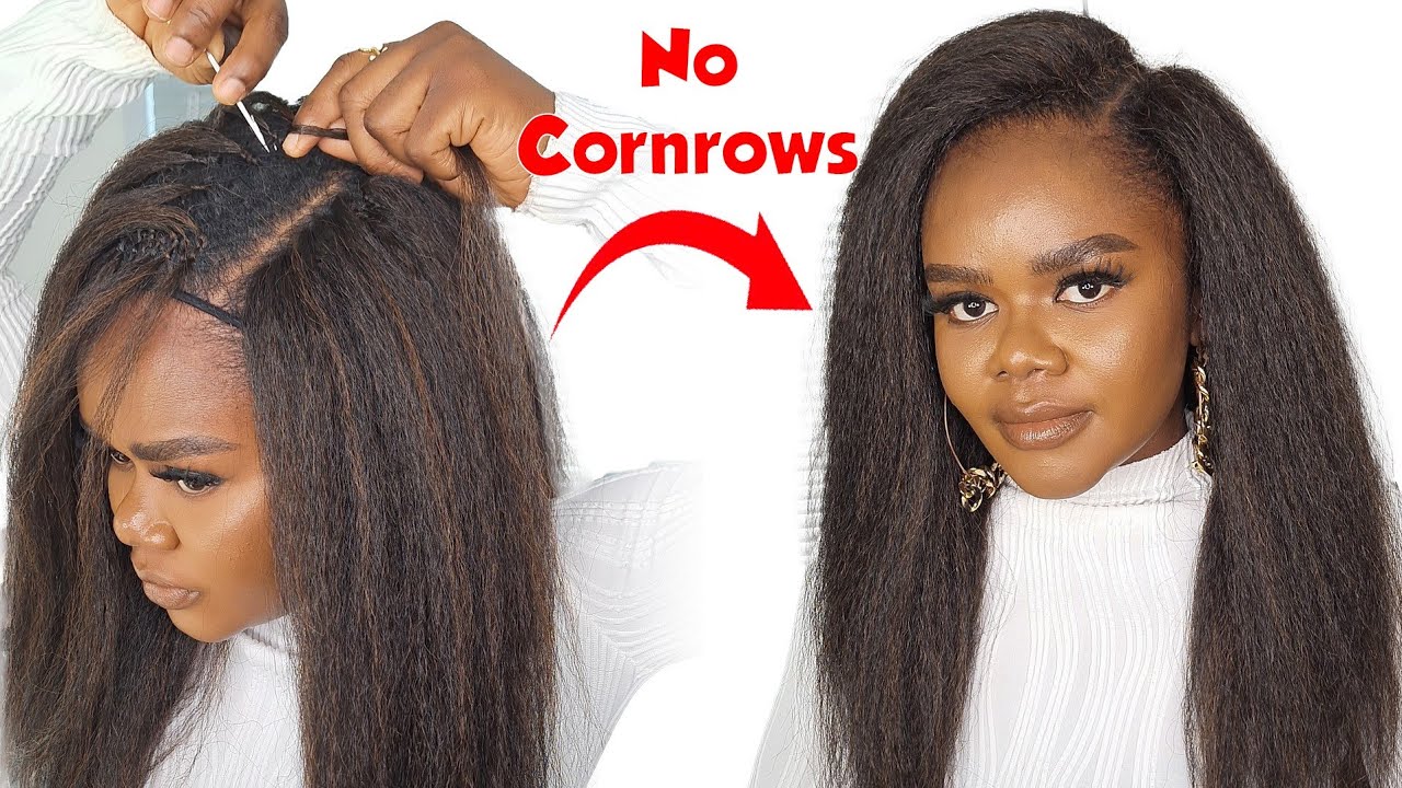 No Cornrows! Quick And Easy Crochet Hairstyle