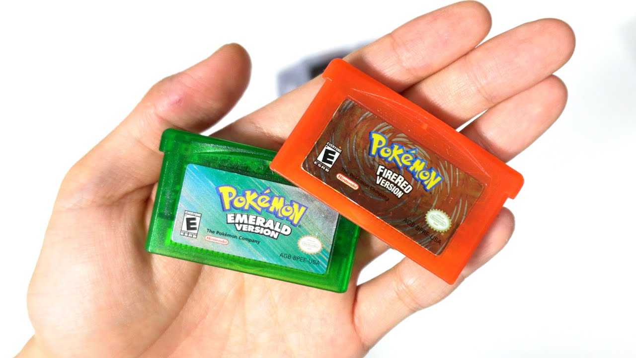 Cleaning Authentic Pokemon Emerald, Fire Red Cartridges With IPA
