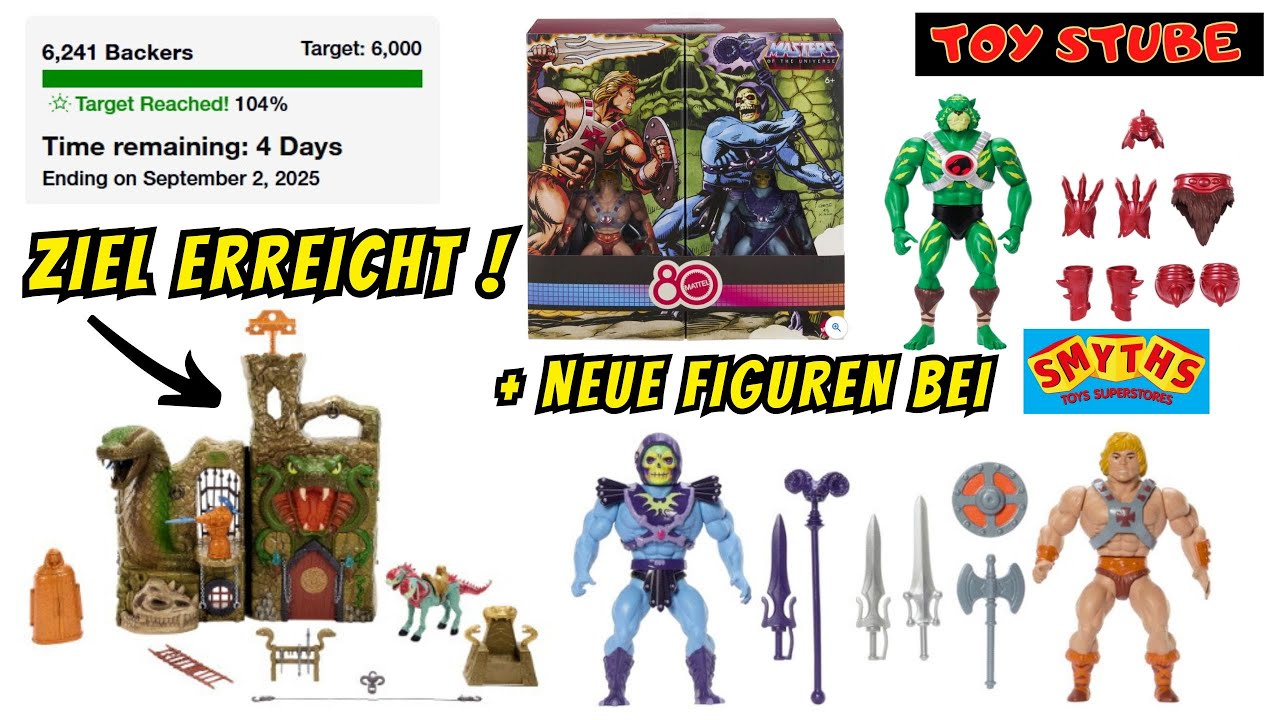 Snake Lair Funded ! Und wieder neue Masters of the Universe Figuren bei Smyth Toys erh&auml;ltlich - MOTU