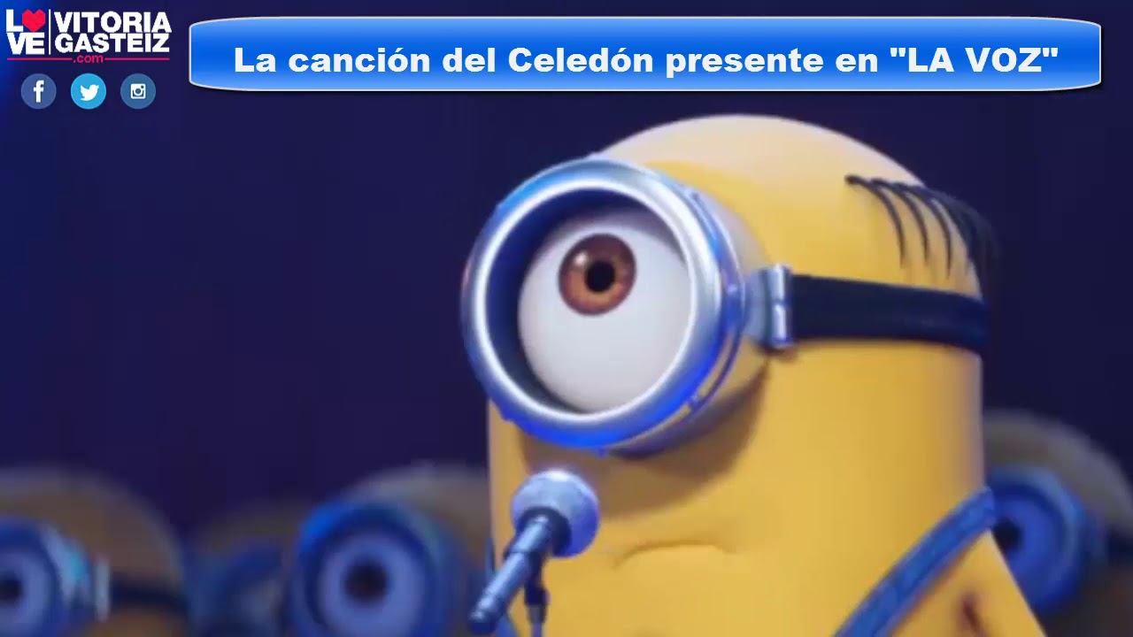 La canción del Celedón presente en 