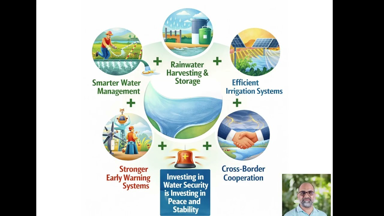 Water Security in a Warming World: Why Regional Stability Is at Risk