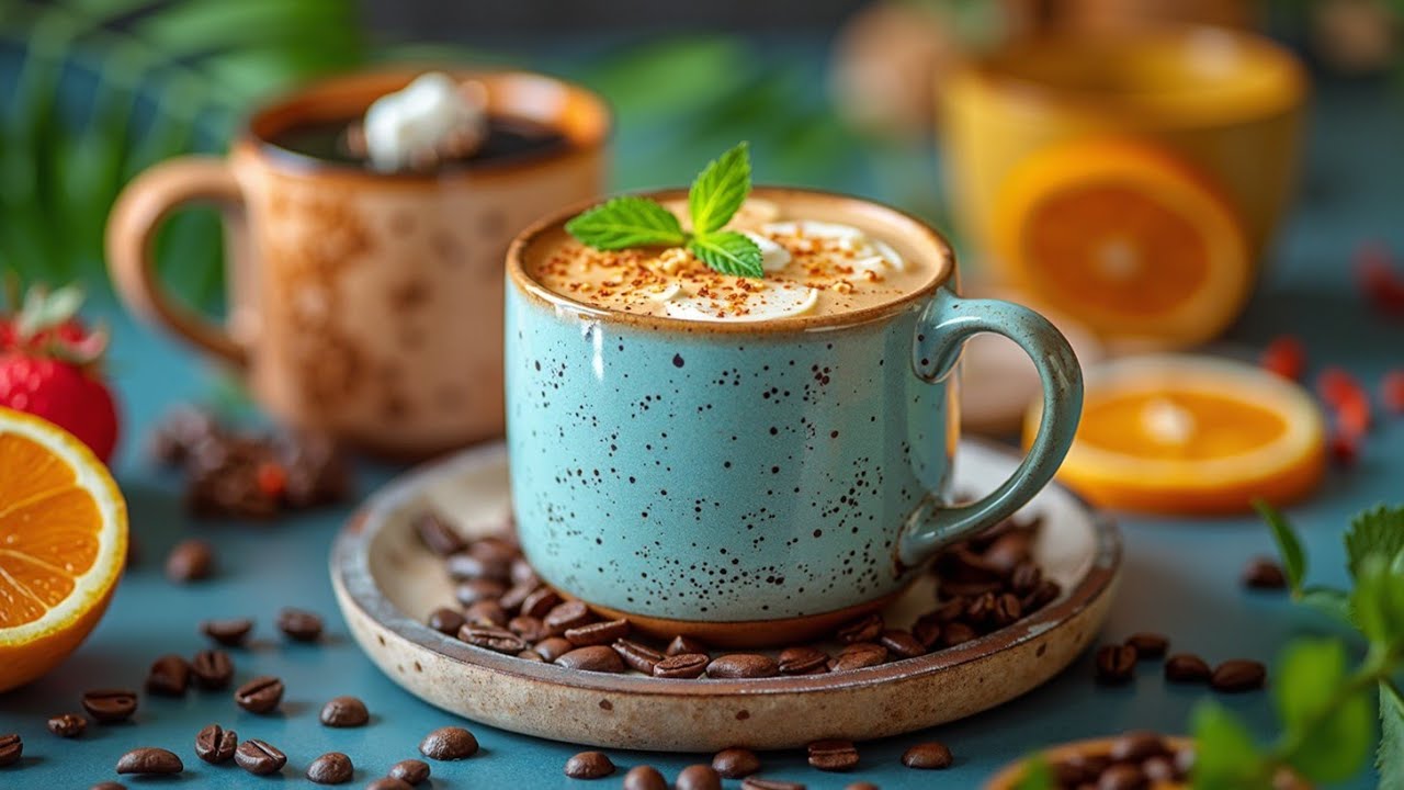 Спокойный босса-нова джаз ☕ Инструментальная музыка для утреннего кофе, позитива и снятия стресса