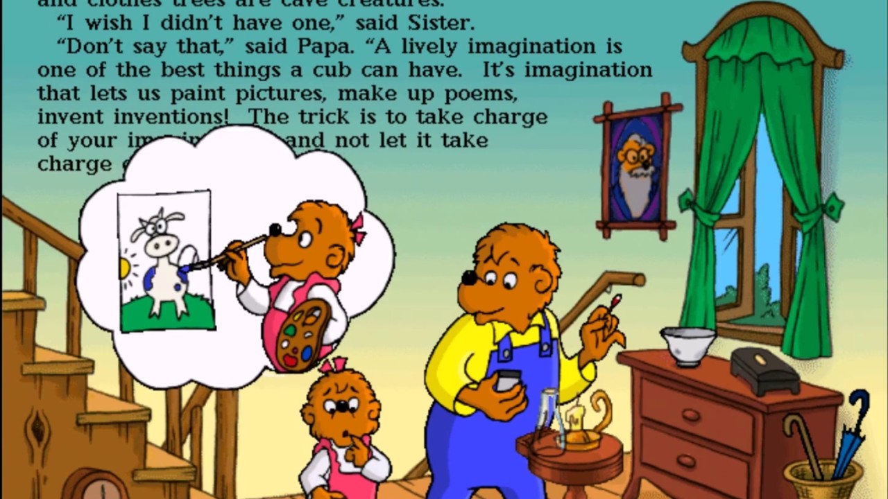Living Books: The Berenstain Bears in the Dark - Part 9 (Gameplay/Walkthrough)
