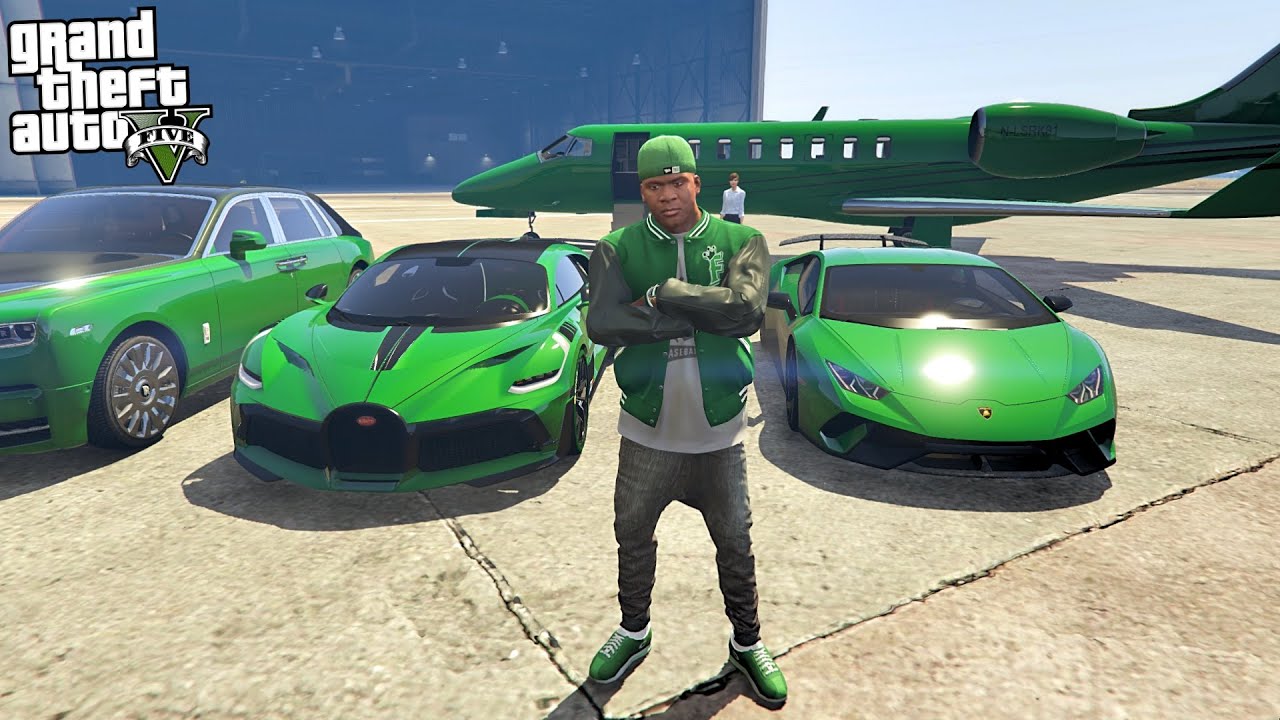 FRANKLIN BUYS PRIVATE JET IN GTA 5!!! (GTA 5 Mods)