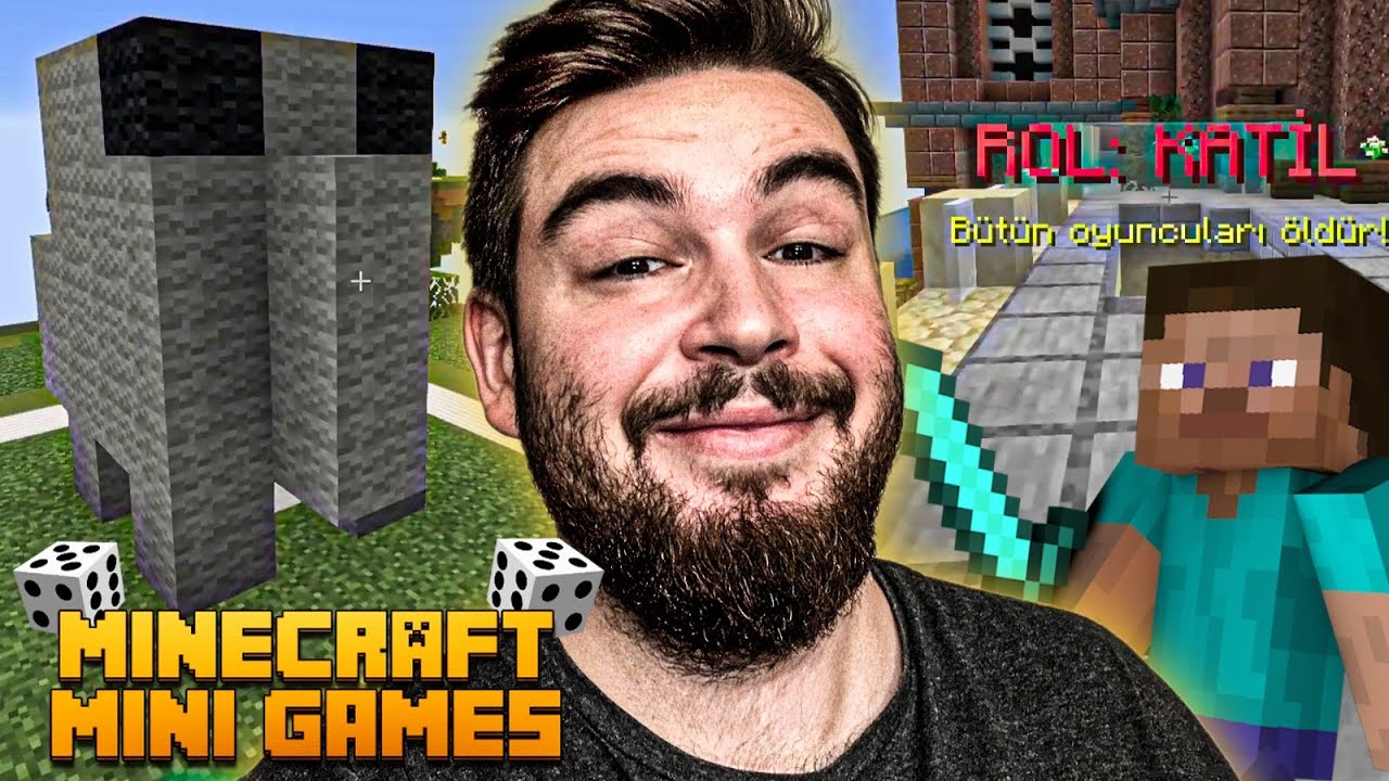 EĞLENCELİ MİNİGAME'LERİ DENİYORUZ ! | Minecraft