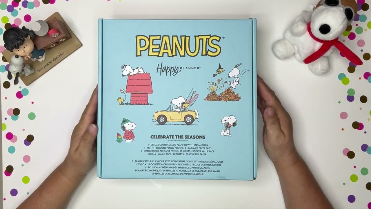 Peanuts Happy Planner Box