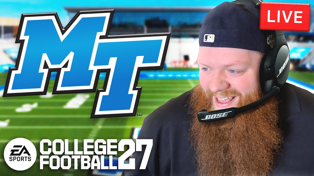 MIDDLE TENNESSEE DYNASTY END OF YEAR ONE! College Football 27 #2