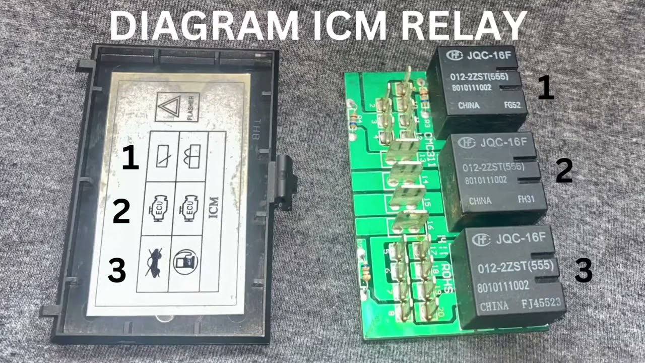 Proton Campro   Satria Neo   ICM Relay   Masalah Engine Kenderaan Tidak Dapat Dihidupkan